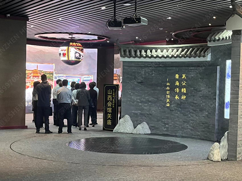 運城天下關(guān)公廟，LED顯示屏項目